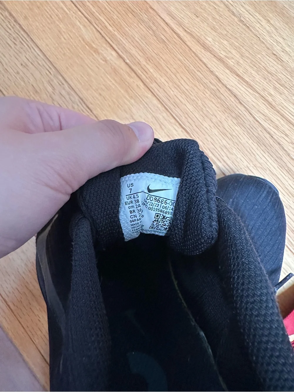 Nike Women’s All-Black Athletic Running Shoes